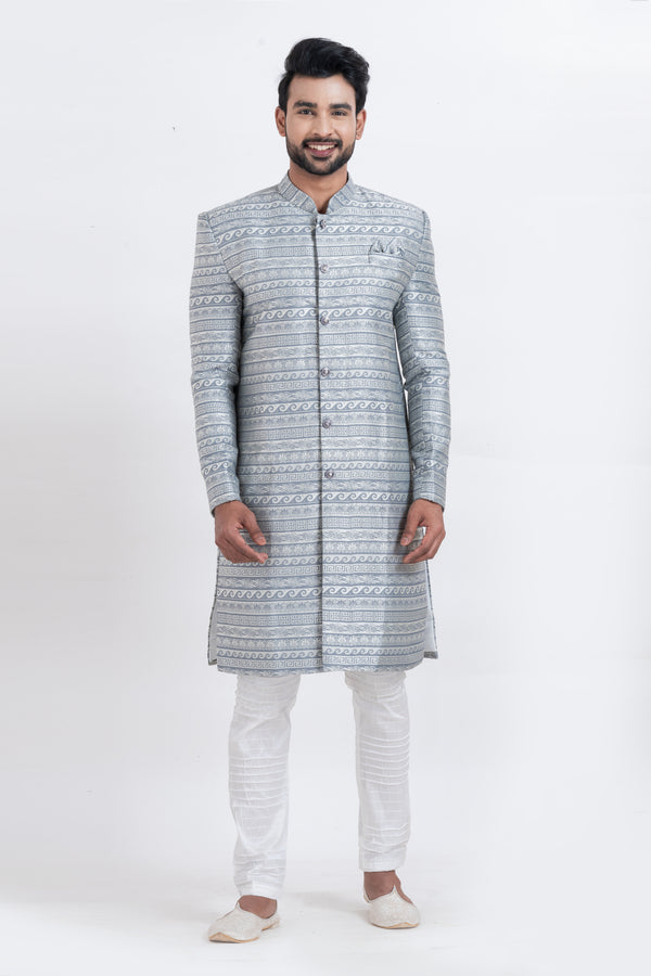 Angasudha Frosted Elegance Indo Western Set