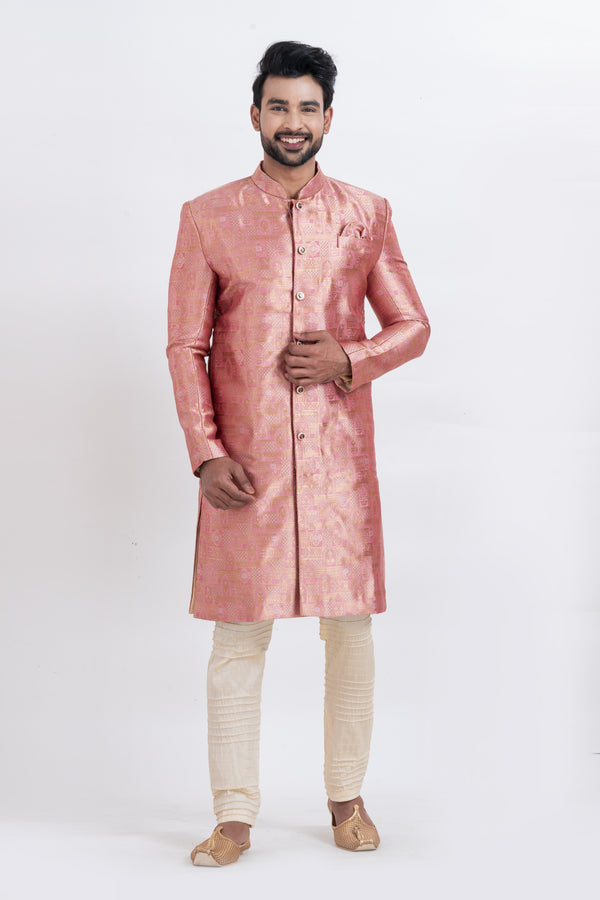 Angasudha Rosewood Opulence Indo Western Set