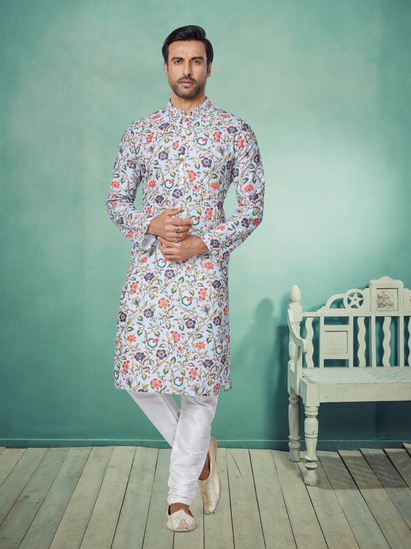 Angasudha Garden Glory Floral Kurta Set